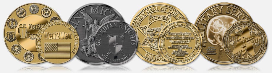 Die Struck Challenge Coins