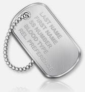 Military Dog Tags
