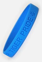 Debossed Silicone Wristbands