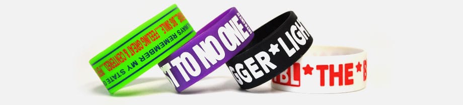 One Inch Wristbands
